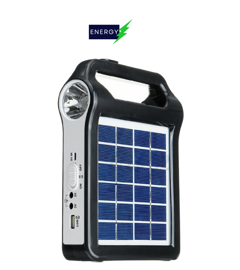 Solar Power Bank USB Rechargeable - Energy Saver Uk