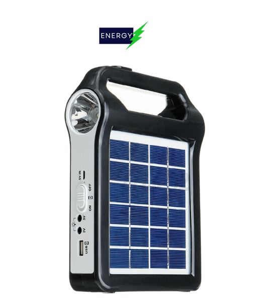 Solar Power Bank USB Rechargeable - Energy Saver Uk