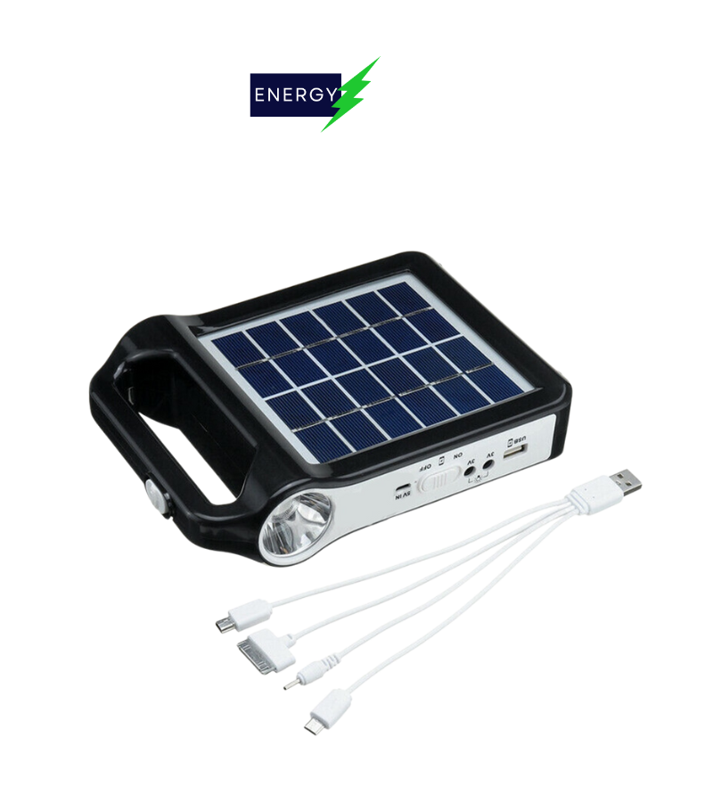 Solar Power Bank USB Rechargeable - Energy Saver Uk