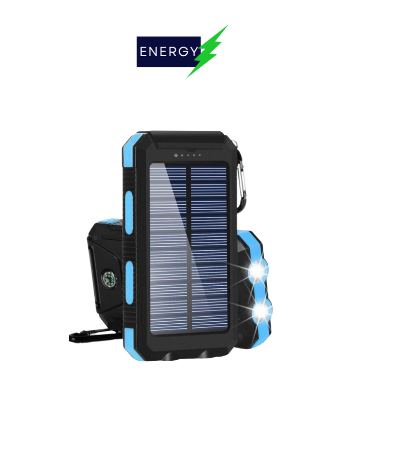 Solar Power Bank - USB 80000mAh - Energy Saver Uk