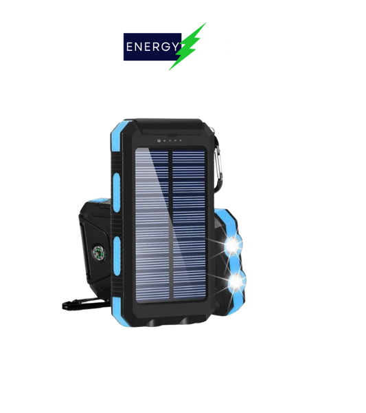 Solar Power Bank - USB 80000mAh - Energy Saver Uk