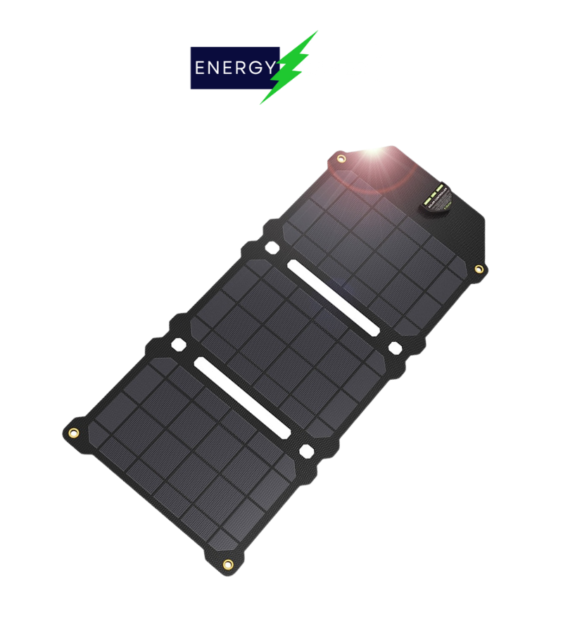 Solar Panel 21W Portable Foldable - Energy Saver Uk