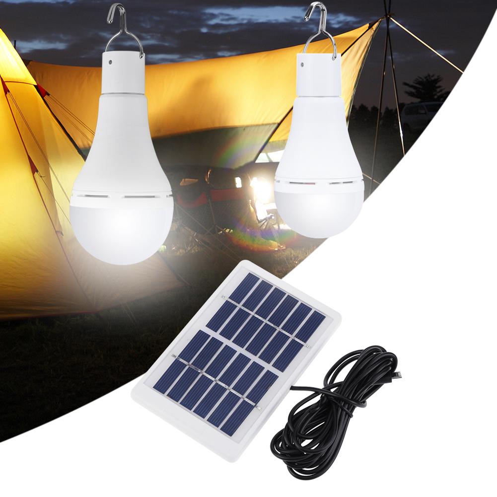 Solar LED Light Bulb - Portable - Energy Saver Uk