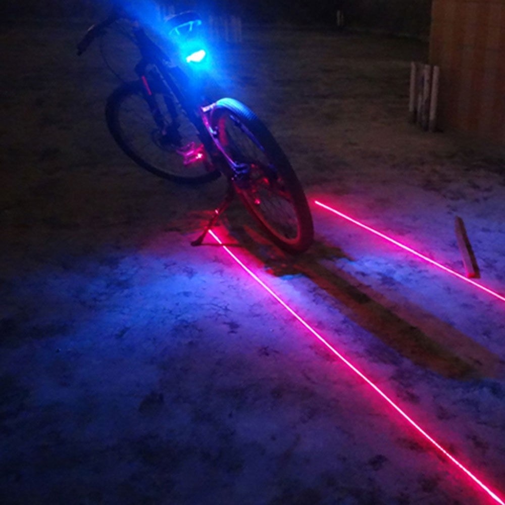 Bike Lights - 2 Laser Signals -  50% OFF!   -    !!BIG SALE!! - Energy Saver Uk