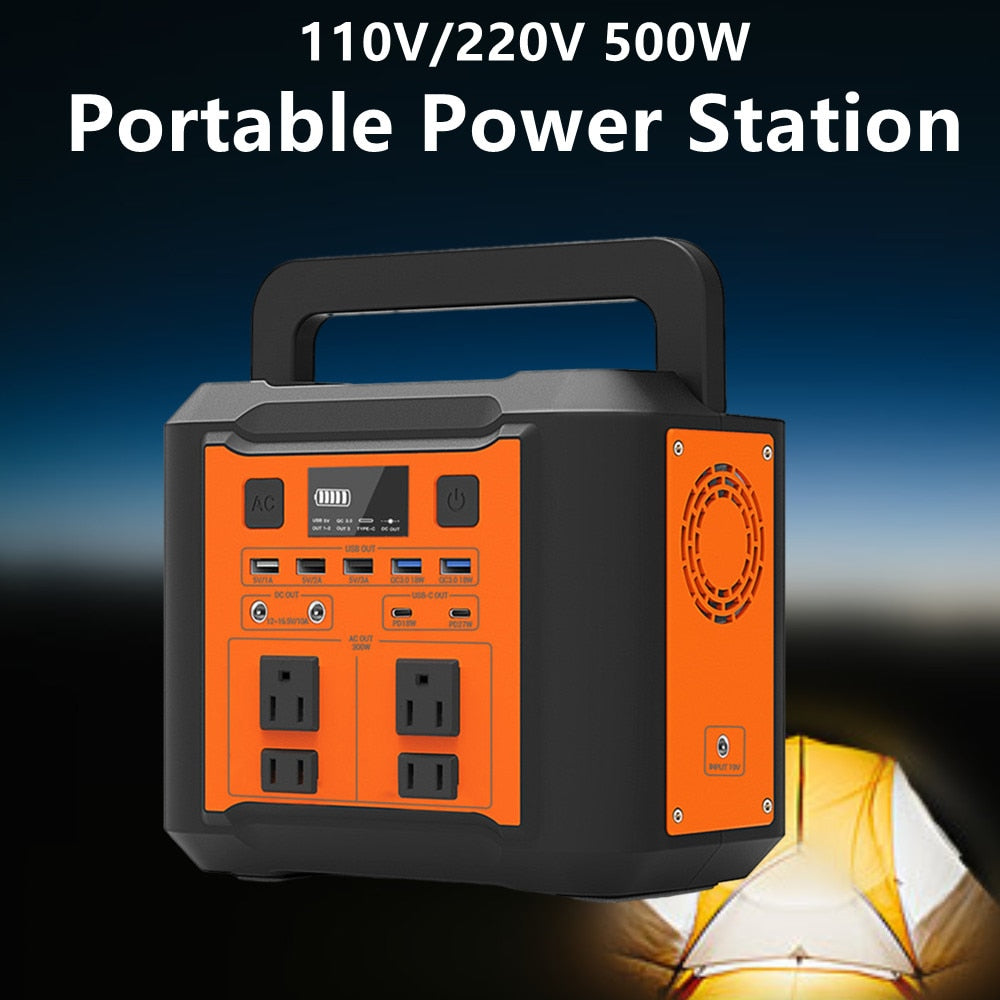 AC 220V Power Station 80000mAh - Energy Saver Uk