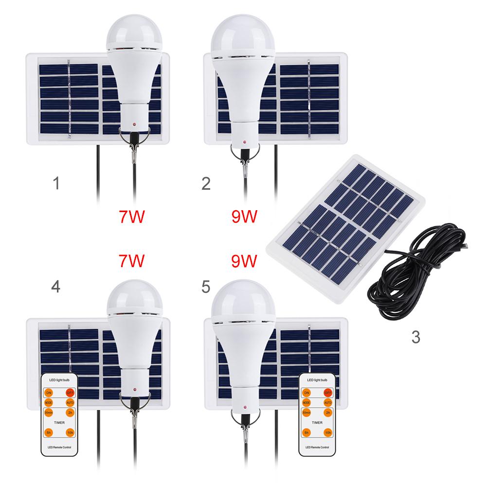 Solar LED Light Bulb - Portable - Energy Saver Uk