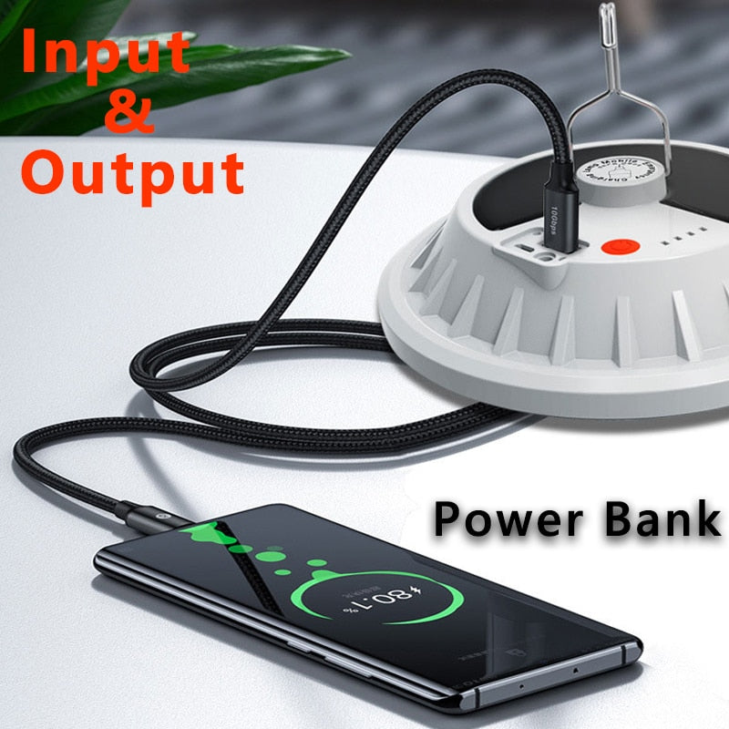 Solar Lamp - Power Bank 1500W (USB) - Energy Saver Uk