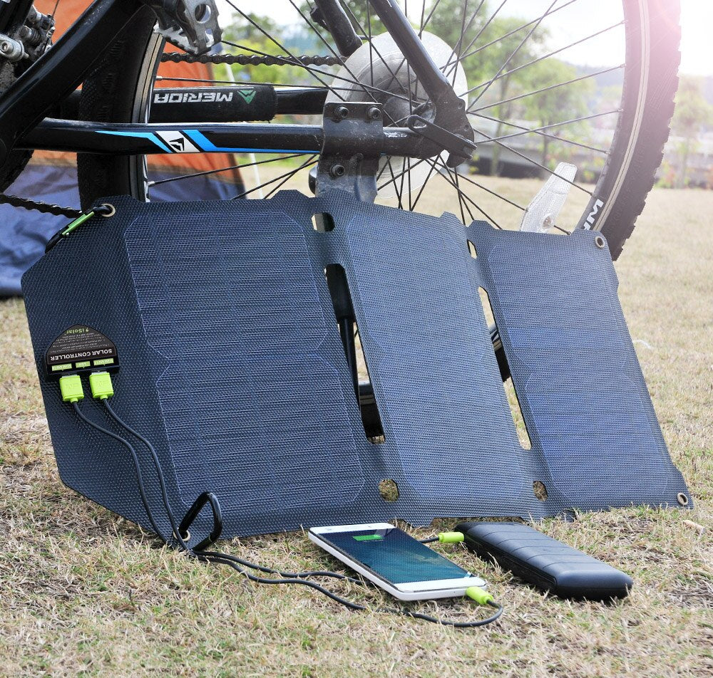 Solar Panel 21W Portable Foldable - Energy Saver Uk