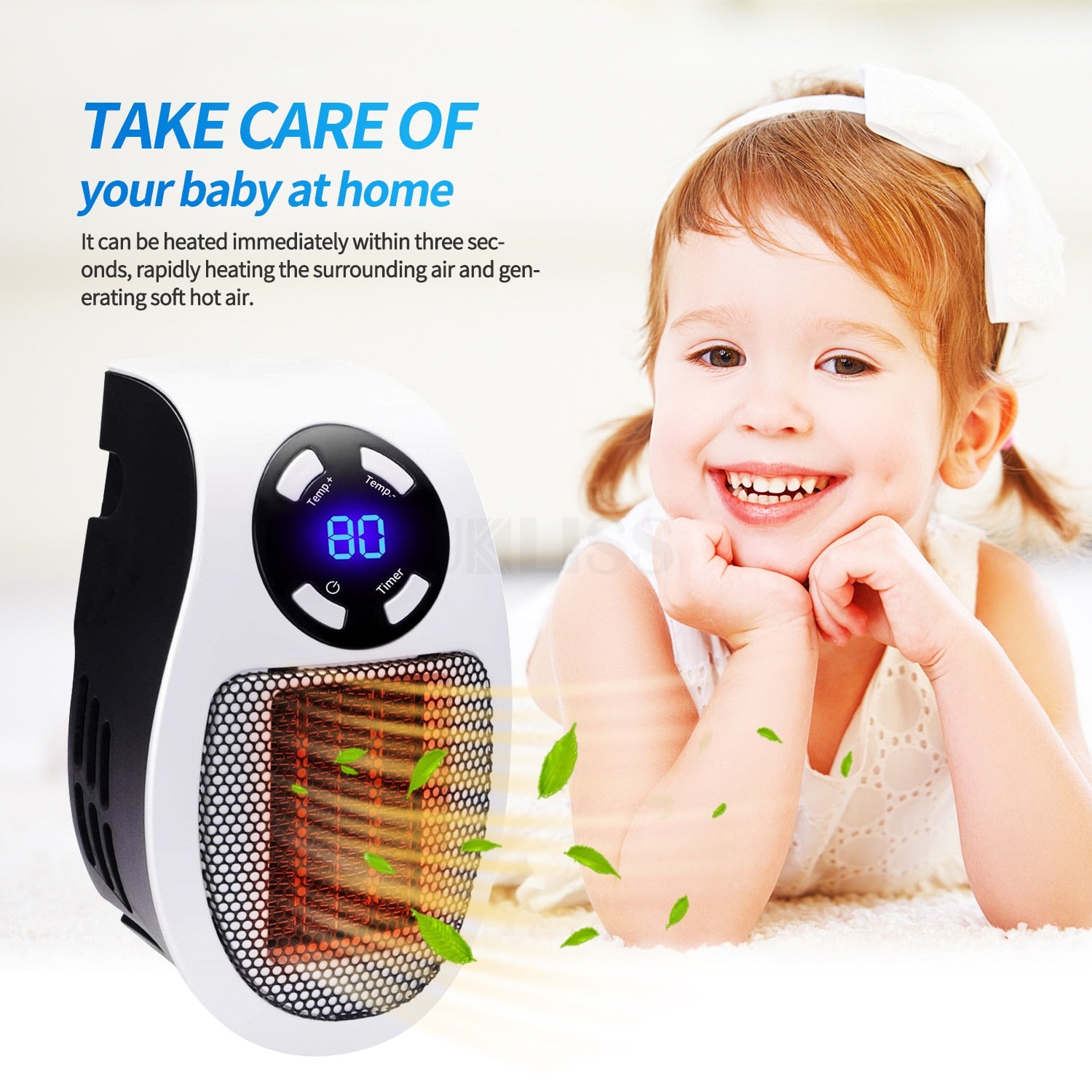 Electric Fan - Mini Heater - Energy Saver Uk