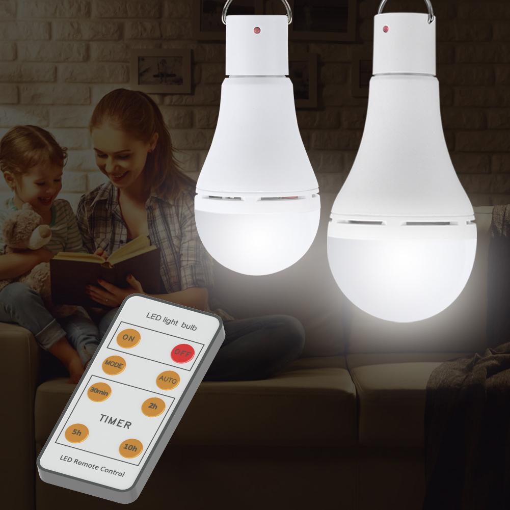 Solar LED Light Bulb - Portable - Energy Saver Uk