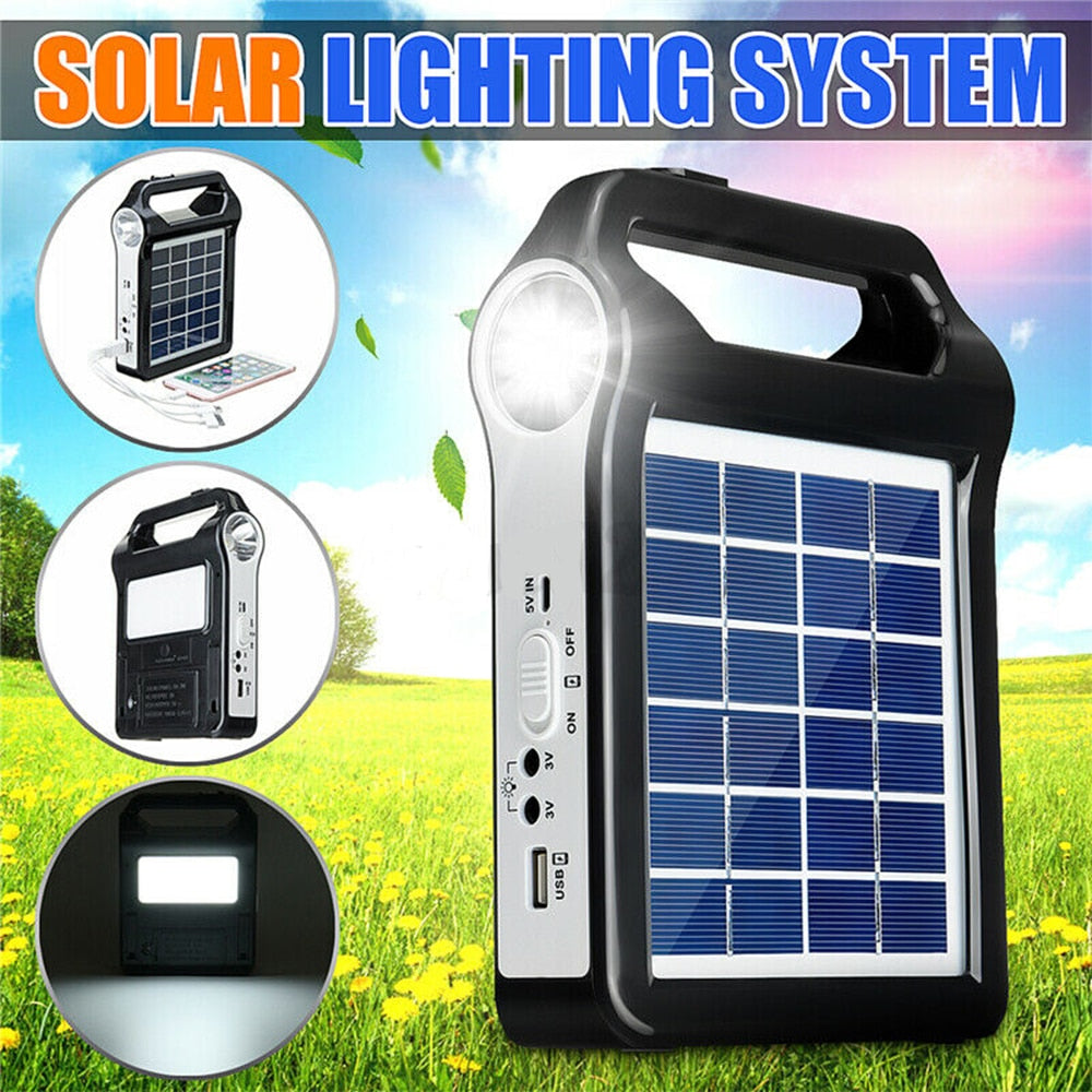 Solar Power Bank USB Rechargeable - Energy Saver Uk