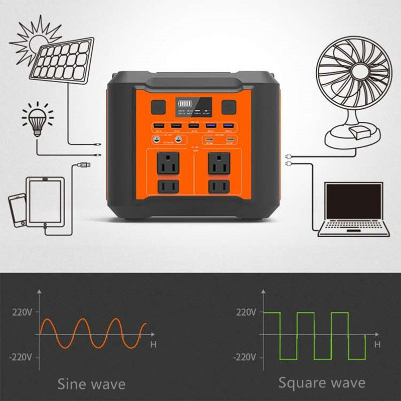 AC 220V Power Station 80000mAh - Energy Saver Uk