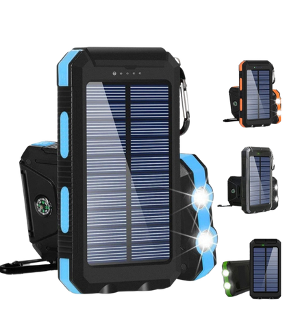 Solar Power Bank - USB 80000mAh - Energy Saver Uk