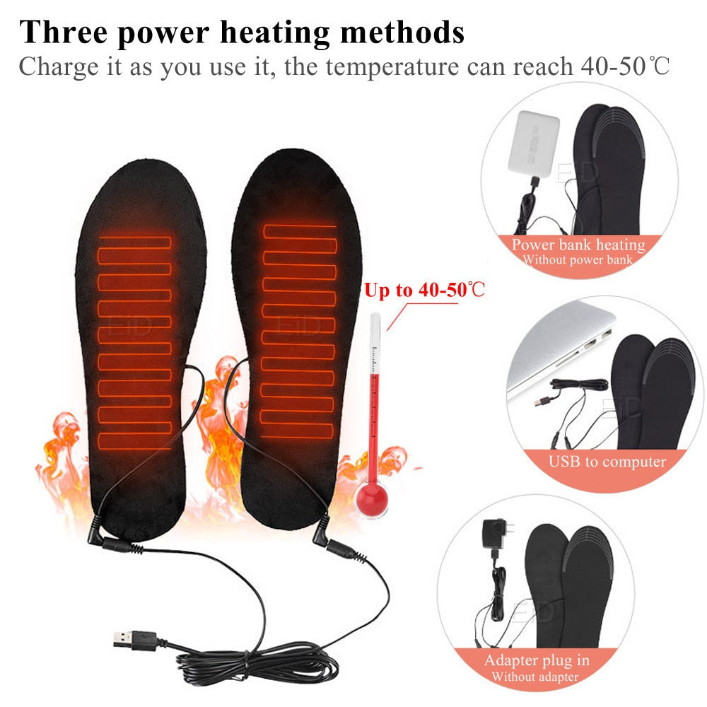 USB Heated Shoe-Pad - Energy Saver Uk