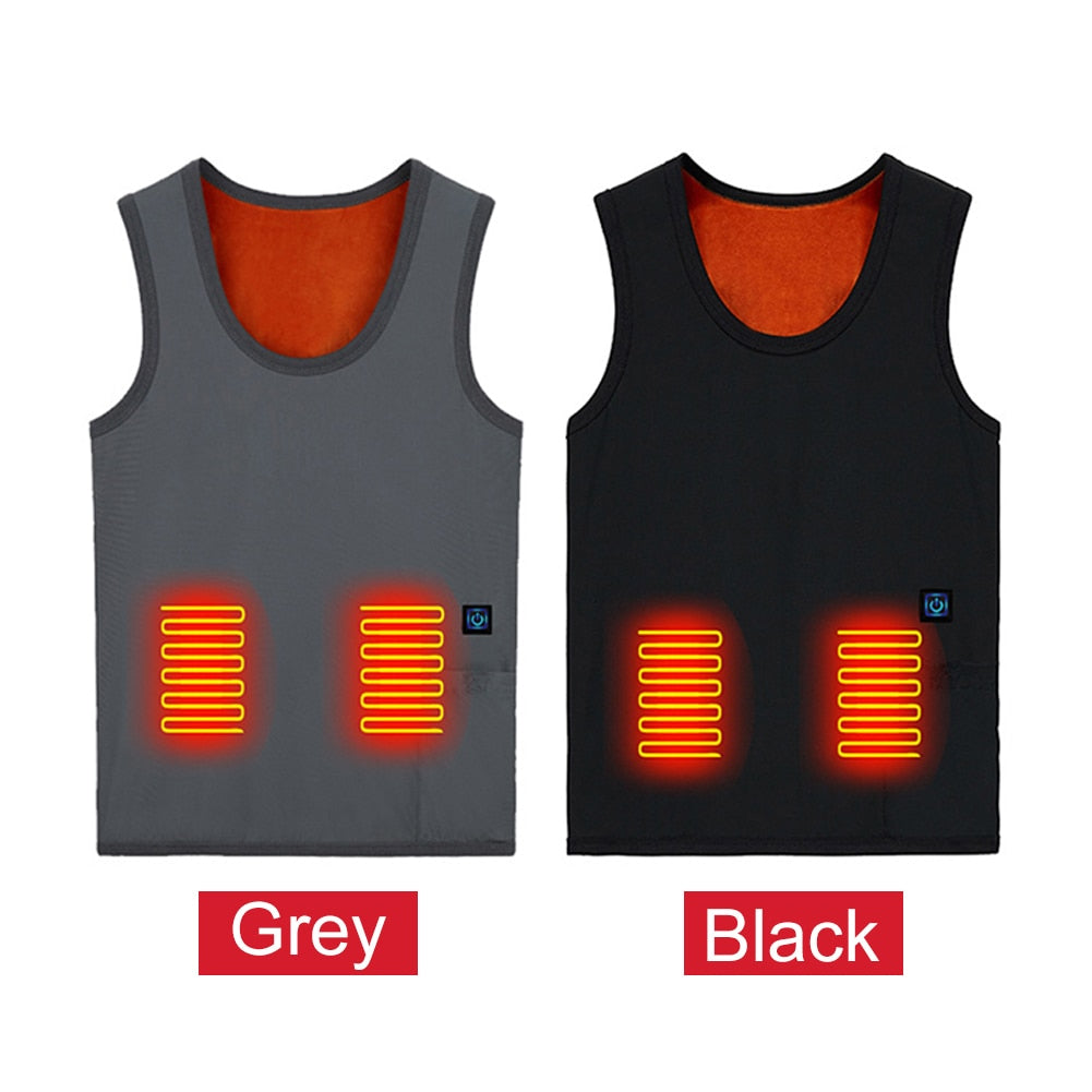 USB Heating Vest - Unisex - Energy Saver Uk